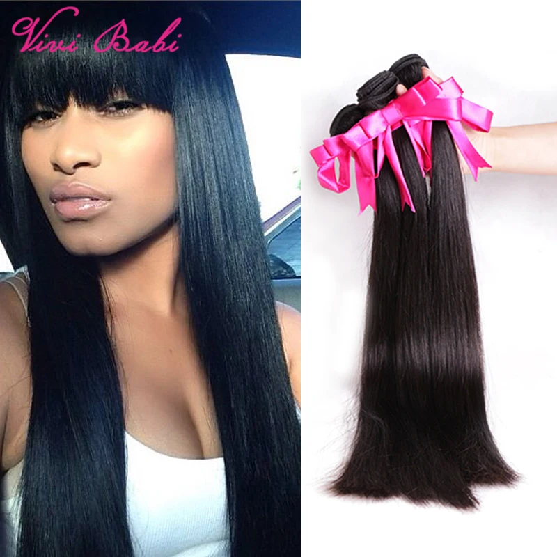 7a Brazilian Virgin Hair Straight Wet And Wavy Hair Vivi Babi Hair