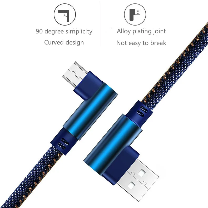 

Cable Mirco Usb Type-C for Samsung Huawei Xiaomit Redmi mobile phone charging Data Cable for Huawei 10 Redmi NOTE7 Cable