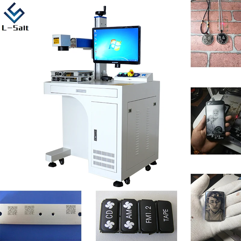 

50w laser marking machine for jewelry cutting Engraving Machine For Leather