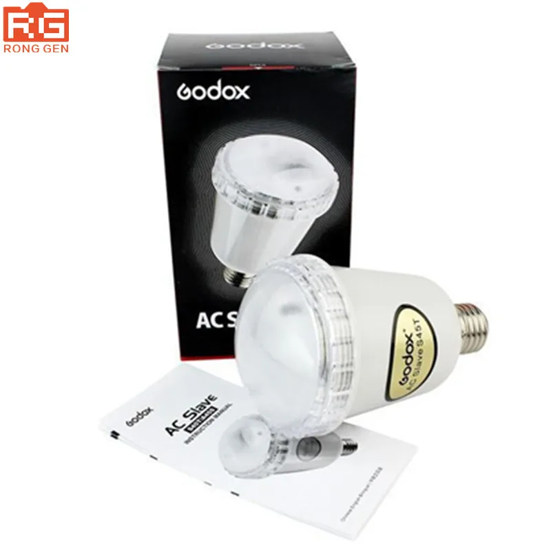 Godox S45T Studio E27 Screw AC Slave Studio Flash Strobe Bulb Light