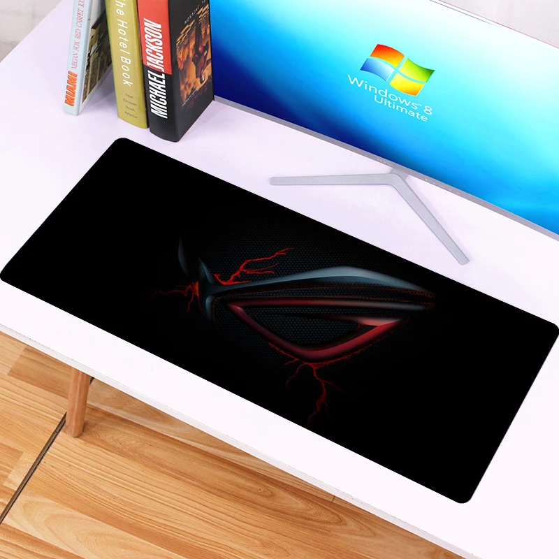  70x30cm Gaming Mousepad Large The eyes of ASUS desk mat Locking Edge Republic Of Gamers Fashion mou
