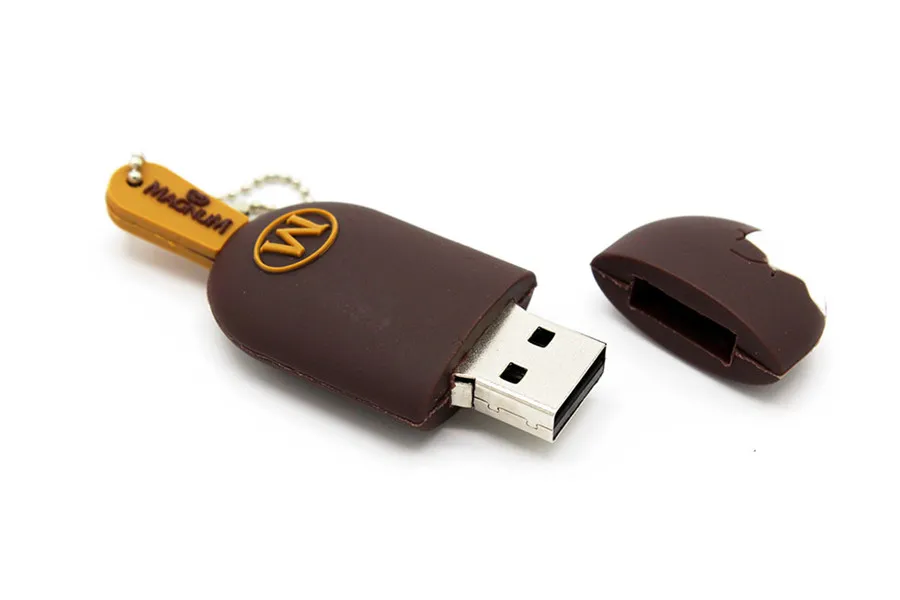 KING SARAS 64 Гб крутой летний день мини-мороженое usb флэш-накопитель usb 2,0 4 ГБ 8 ГБ 16 ГБ 32 ГБ флешка, подарок