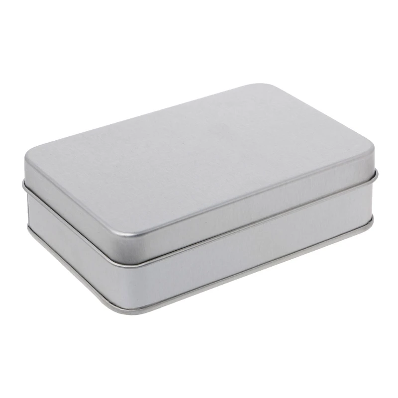 small metal box with lid
