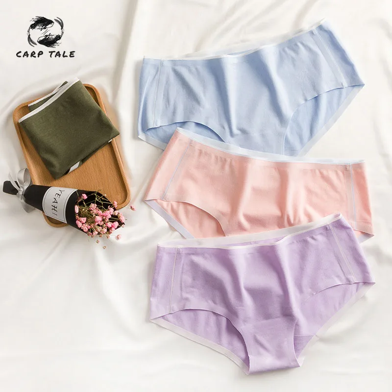 

6 Color Panties for women cotton briefs ladies lace underwear sexy lingerie girl underpants famela casual panty plus size