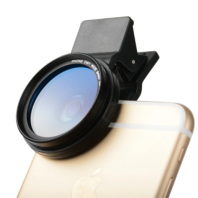 Professional Mobile Phone Filter 37mm Gray Orange Blue Red Gradient