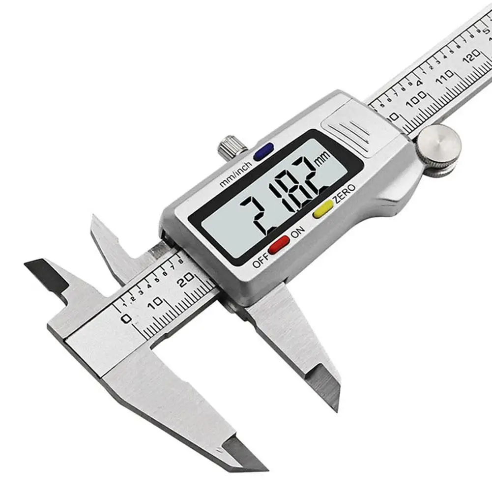 

ANENG hardware tools Digital Stainless Steel Ruler Electronic Vernier Caliper 0-150mm High Precision 0.01mm MM&Inch Convertible