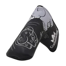 Крышка клюшки Магнитная застежка Гольф головной убор лезвие Стиль Craftsman Гольф головной убор слон