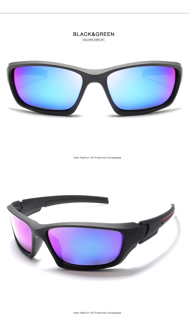 2019 Fenchi Модные поляризованные солнцезащитные очки мужские роскошные брендовые дизайнерские Винтажные Солнцезащитные очки для вождения