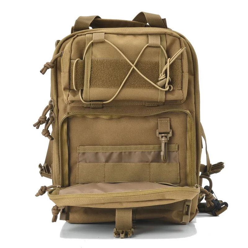 Eebow тактический военный слинг пакет Molle штурмовой диапазон плеча рюкзак сумка EDC сумка день пакет с США Тактический флаг
