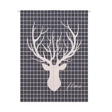 Японский дверной занавес настенный гобелен экраны и перегородки комнаты с милым рисунком на хлопковом белье