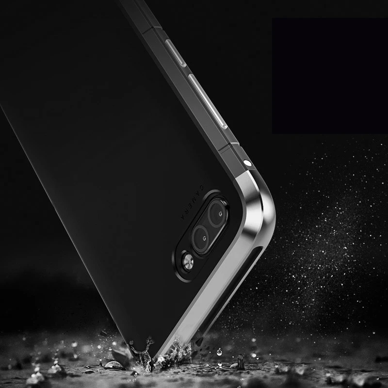 

Luxury Original Brand BOBYT Aluminum Metal Frame + PC Hard Armor Anti-knock Back Cover Case For Huawei Honor 10