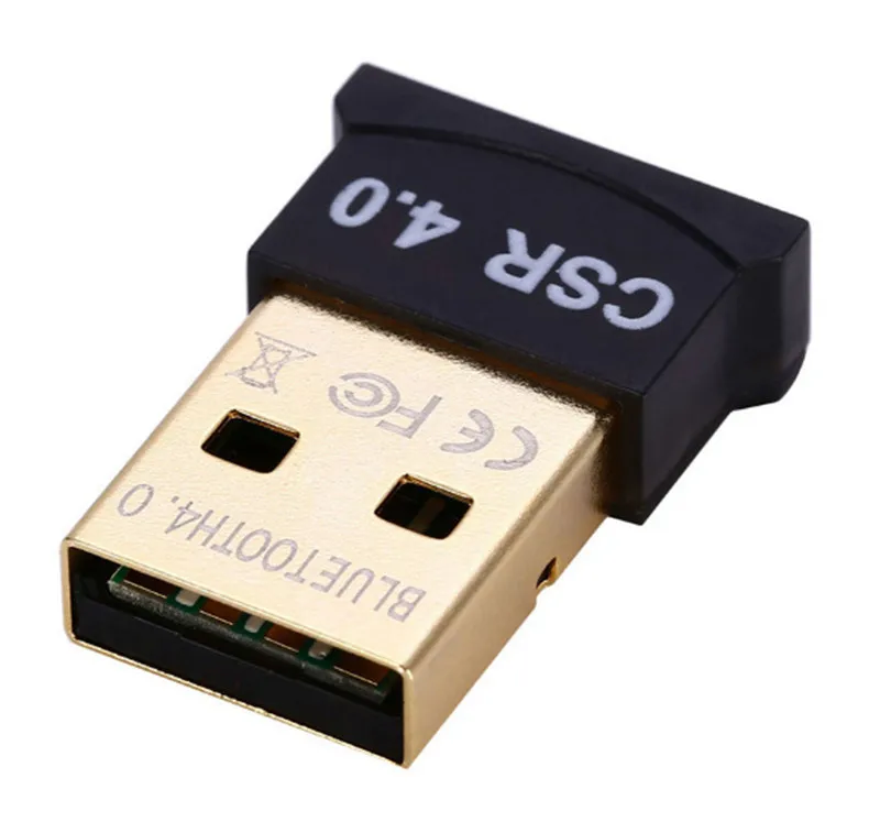 Мини USB Bluetooth адаптер V4.0 CSR Двойной режим беспроводной bluetooth-ключ 4,0 передатчик для Windows 10 7 8 Vista XP ноутбук