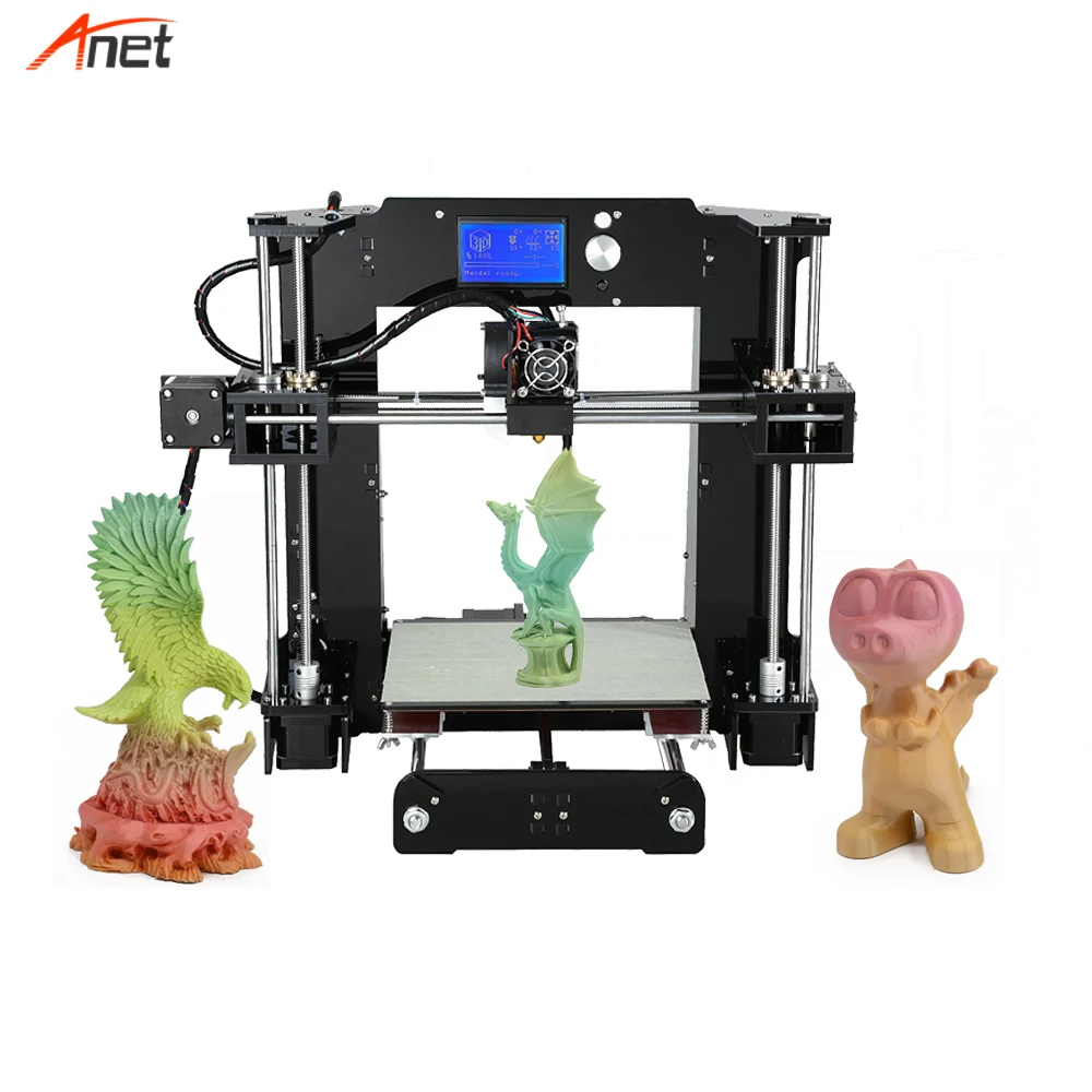 

Anet A6 Perfect Design Desktop 3d Printer High Resolution 220*220*250mm Large Printing Size Impressora 3d 8GB SD Card As Gift