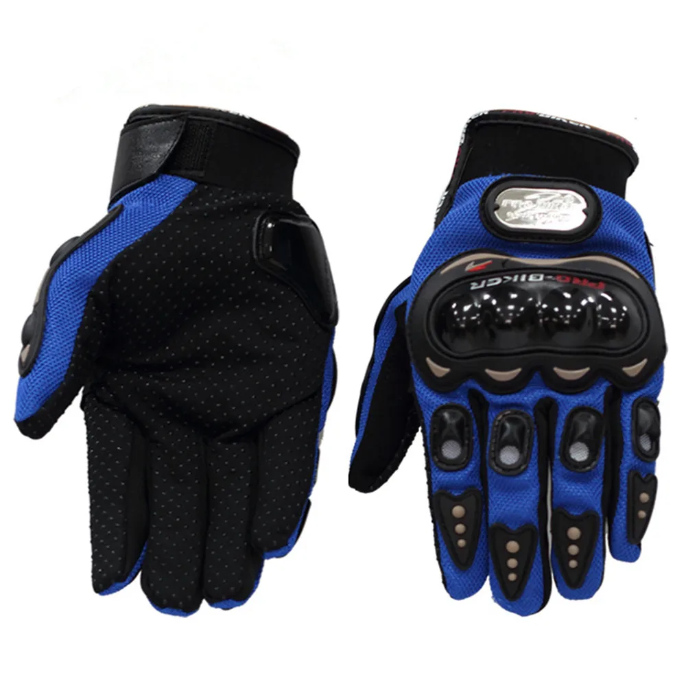 Велосипедные перчатки дышащие Guantes Ciclismo спортивные Мотоциклетные Перчатки MTB велосипедные перчатки M/L/XL/XXL - Цвет: Синий