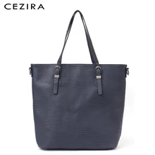 CEZIRA/большие сумки-тоут, женская простая повседневная сумка на плечо с принтом животных, модная сумка с верхней ручкой из искусственной кожи с детскими сумками