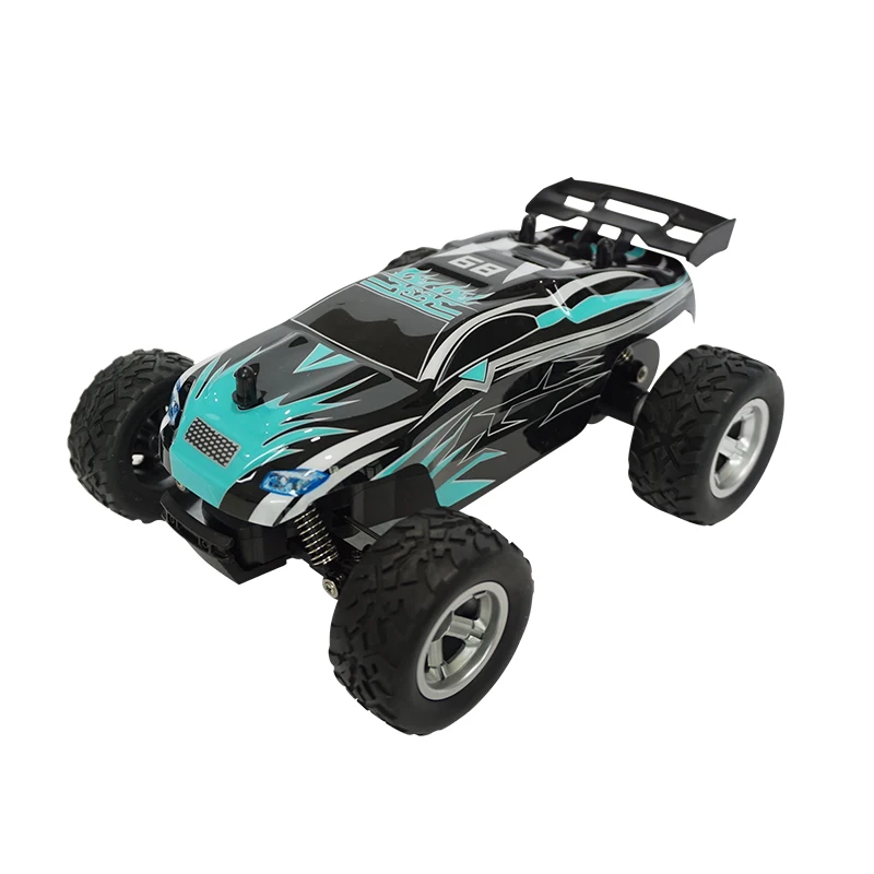 RC Cars 2.4GHz 1:24 RC Car Shock Absorber PVC Shell Off-road Race Vehicle Buggy Electronic Remote Control Car Vehicle Toy