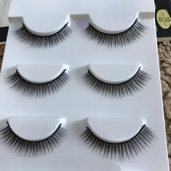 

Sexy 100% Handmade 3D mink hair Beauty Thick Long False Mink Eyelashes Fake Eye Lashes Eyelash High Quality