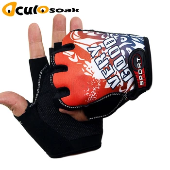 

Classic Sports Gloves Semi-finger Outdoor Mittens Very Good Letters Fingerless Gloves Gym Men Women Work Out Guantes