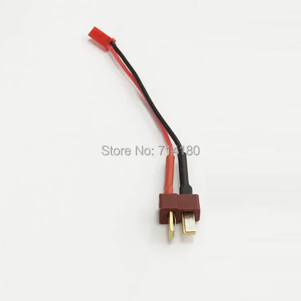 

T male To JST female Soft Silicone Wire Switch 22AWG Cable 100mm RC Cable Connector