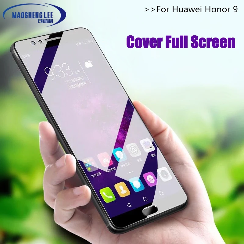 Защитное стекло закаленное 2.5D 9h для Huawei Honor 9 5 15'' | Мобильные телефоны и