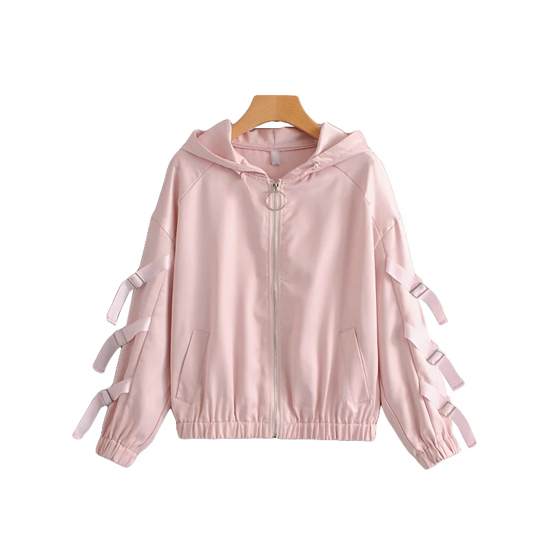 Jackets Coat Spring Bomber Jackets Women Hooded Aviator Jacket Baseball Jackets Chaquetas Mujer Jaqueta Feminina Coat Women