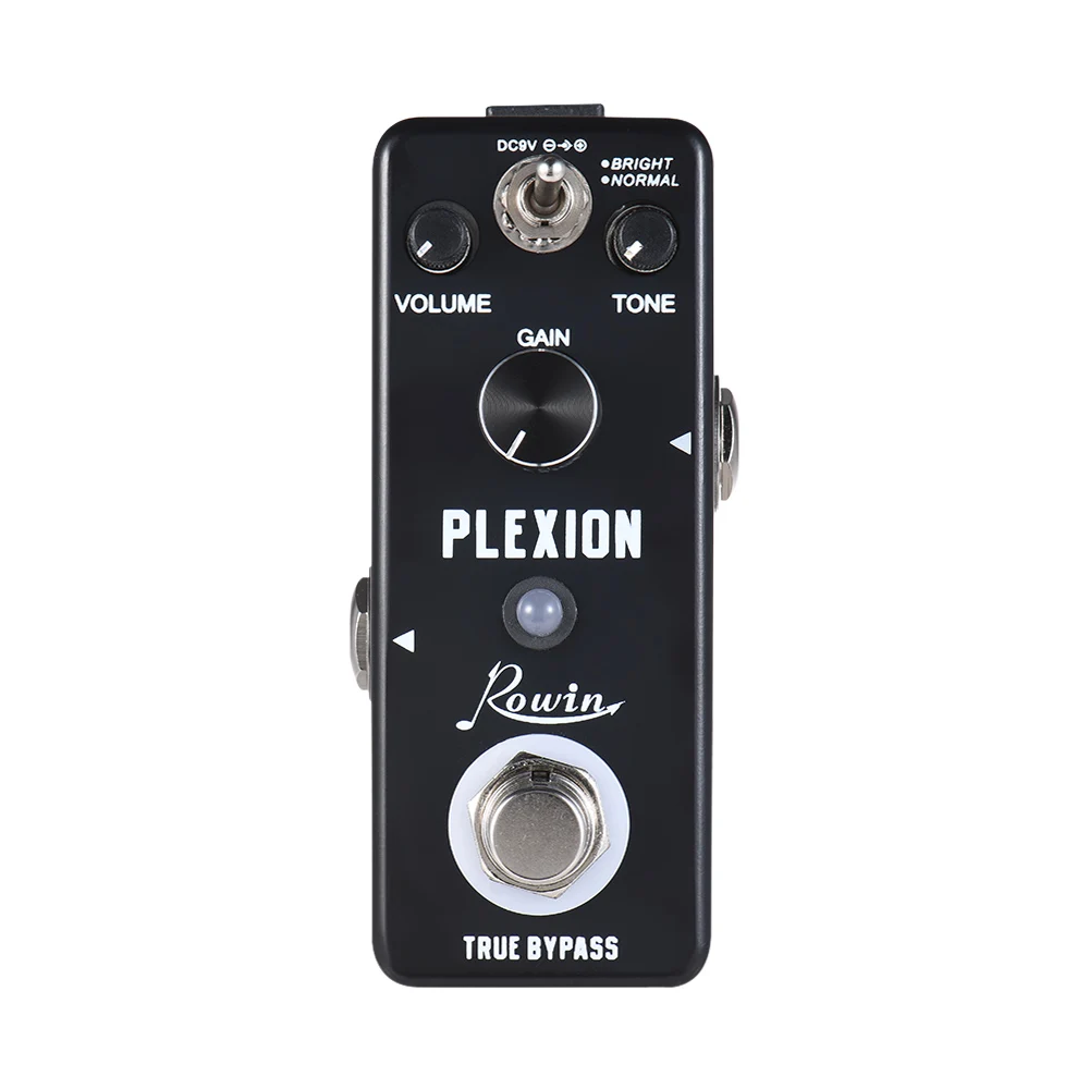 

Rowin Plexion Guitar Effect Pedal Aluminum Alloy Shell True Bypass