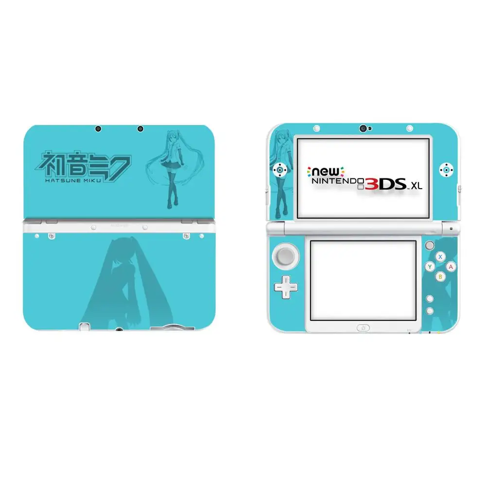 Anime Cute Hatsune Miku Vinyl Cover Decal Skin Sticker For New 3ds Xl Ll Skins Stickers New 3dsll Skin Sticker - Stickers - AliExpress