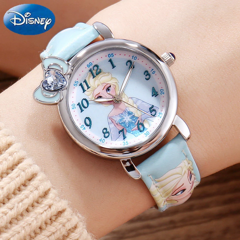 Frozen Elsa Girls Watches Diamond Crown 