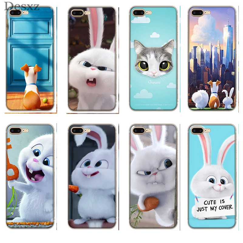 

Case Cover for iPhone 8 7 6 6S Plus X XS XR MAX 5 5S SE for cute Animals Mr Koala Easter Bunny Rabbit