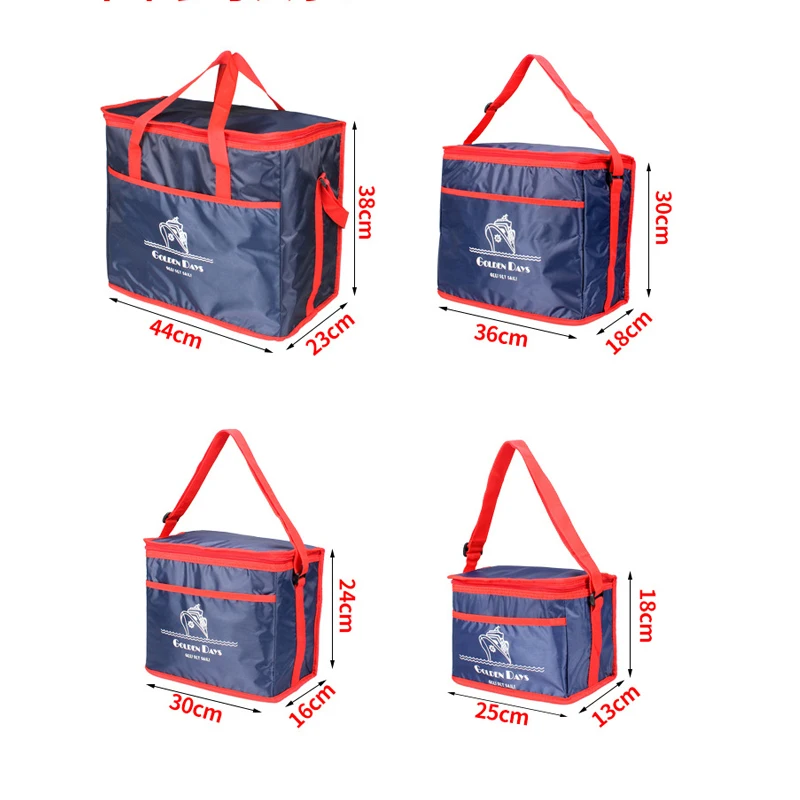 

SIKOTE 8L 11.5L 20L 38L Cooler Bags Insulated Ice Cold Storage Pack Lunch Bag Aluminum Foil Picnic Food Container Keep Fresh