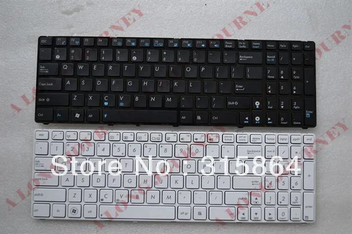 Русская новая клавиатура для ноутбука ASUS G73Y G73JW G61 G60 N61V N61VG G71 G70 N60 G72 K52D US/RU |