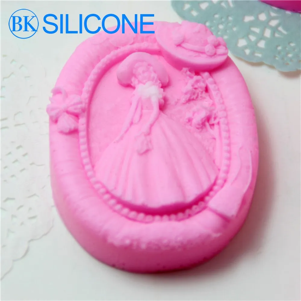 

2015 Angel Silicone Soap Molds Chocolate Cookie Mould Cake Decorating Tools AF019 1PCS BKSILICONE