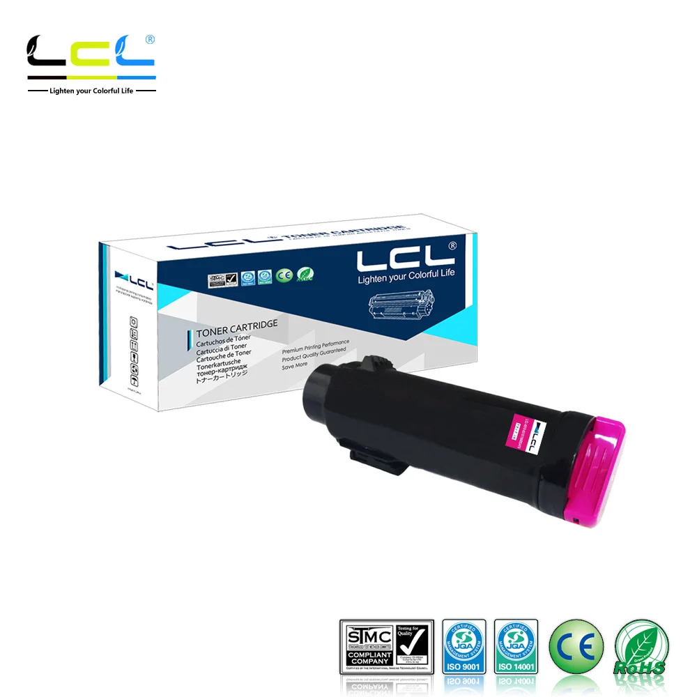 Лазерный тонер картридж LCL Xerox WorkCentre 6515 Phaser 6510 106R03480 106R03477 106R03478 106R0347 (4 шт. в