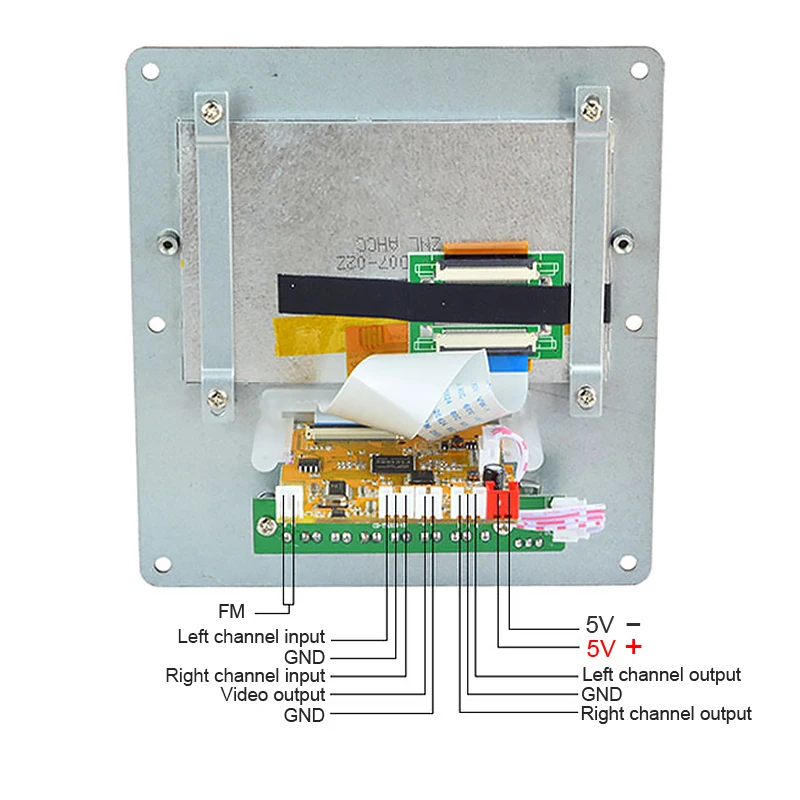 AIYIMA Audio Decoder Video Schermo LCD DTS Lossless Modulo Bluetooth mp4/mp5 HD Video APE/WAV/MP3 s