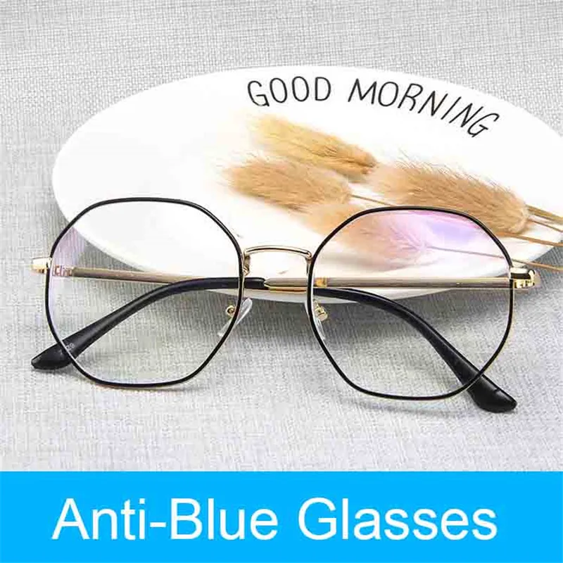 KOTTDO, анти-синие полигональные очки, оправа для женщин, металлические прозрачные очки, оправа, очки для близорукости, компьютерные очки, оправа для мужчин
