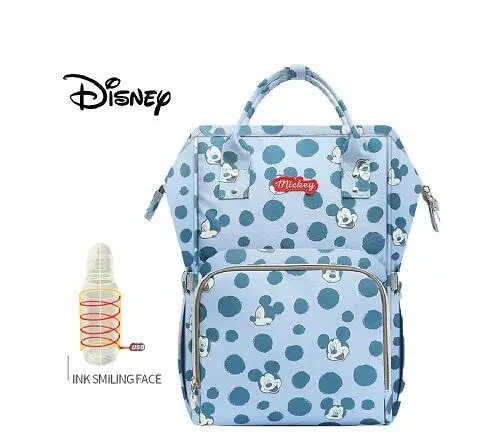 Детские пеленки disney, сумки с USB подогревом, мумия, подгузник для беременных, сумка для коляски, изоляционный рюкзак для путешествий bebek bakim cantalari - Цвет: color 12