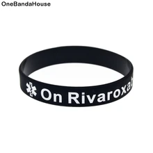 OneBandaHouse 50 шт медицинского украшения браслет на Rivaroxaban силиконовый браслет