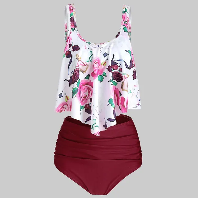 {Excellent|Wonderfull|Very Good|Very Recommended} ISHOWTIENDA Two Piece Suits Plus Size Swimwear Women Tankini Sets Push Up High Waisted Swimsuit Women's Swimming Suit Mayo #515 Best Price