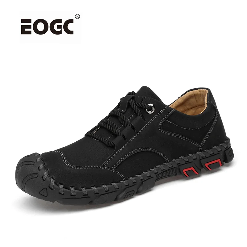 

Plus Size Comfortable Men Casual Shoes Loafers Quality Men Shoes Split Leather Slip On Shoes Men Flats Moccasins Driving Shoes
