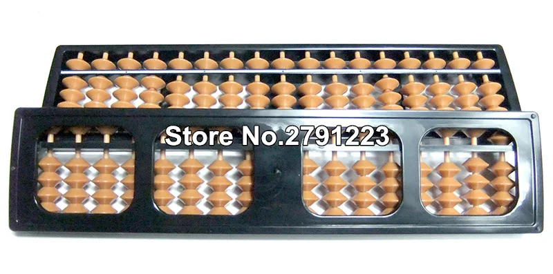 Plastic Abacus Arithmetic Abacus Kids Calculation Tool 17 digits, 10 pcs/lot Mathematics Education for teacher Teaching