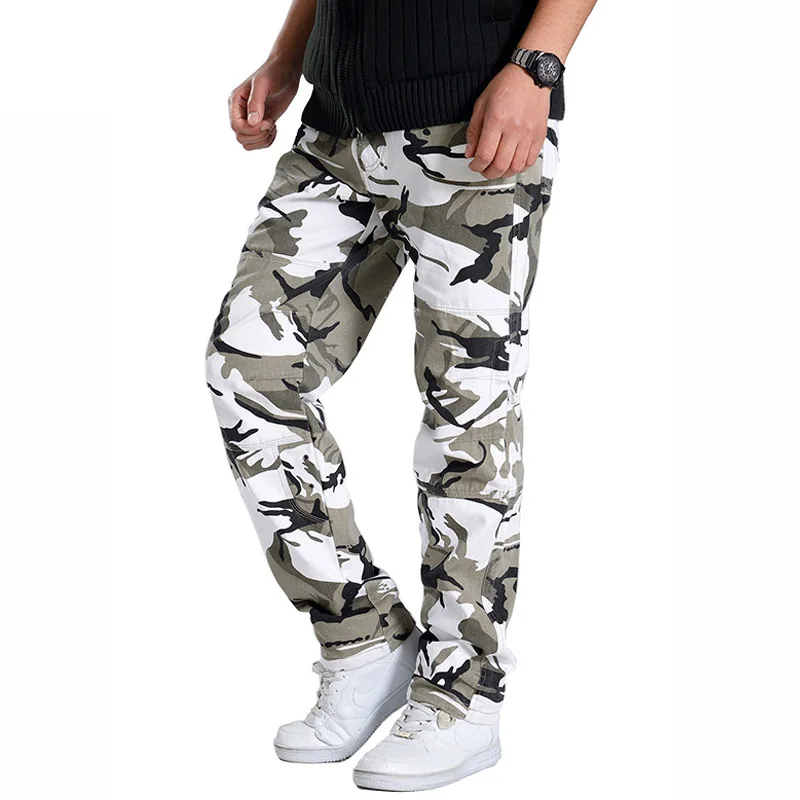 Mens fashion camouflage casual pants Men cotton trousers hip hop pants ...