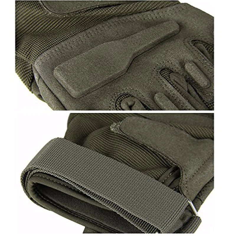  Army Combat Tactical Gloves Men Military Police Soldiers Paintball Full Finger Gloves Male SWAT Fig