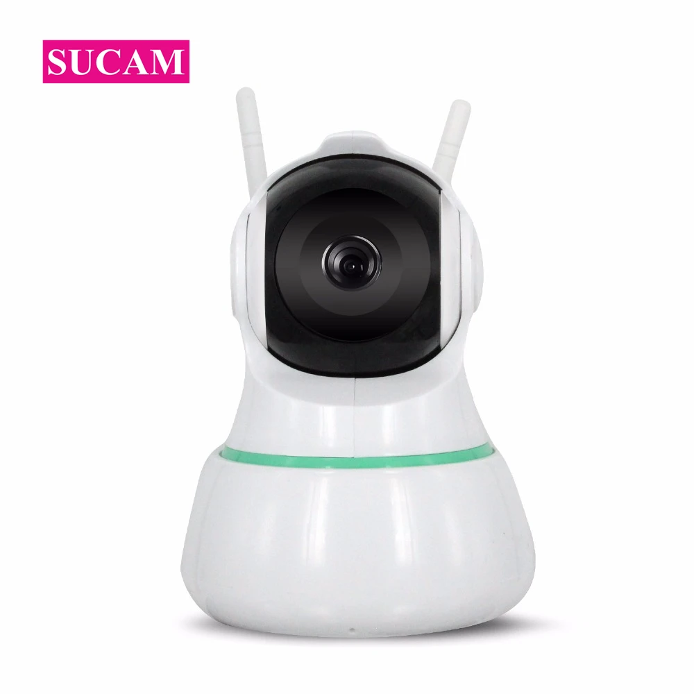 Беспроводная ip камера SUCAM Pan Tilt 1080P Full HD с двумя Wi Fi антеннами слотом для карт TF|card