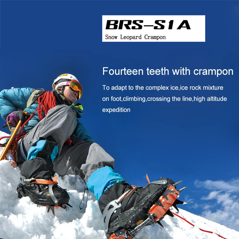 2 Pairs Of Non-Slip Shoe Spikes, Shoe Claws Crampons