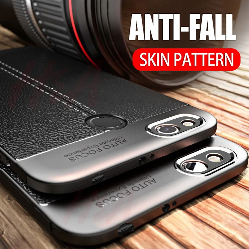 

Luxury Leather Pattern Case For Xiaomi Redmi Note 6 5 7 Pro 5A 4A 4X 5 Plus Shockproof TPU Slim Cover 6A 6 S2 Phone Fundas Capa