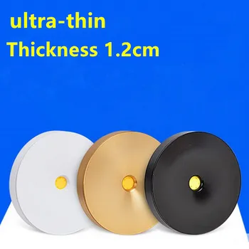 

Ultra-thin 7W COB LED Puck Light 7W 110V-240V Round LED Under Cabinet Light kitchen lamp Surface mounted LED Ceiling Light 16pcs