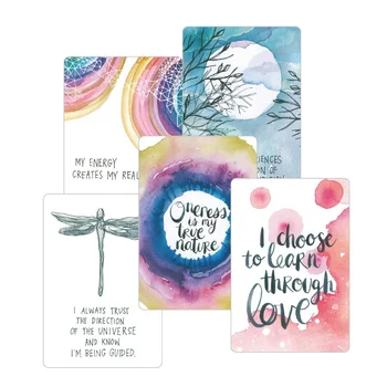 

2020 Universe oracle cards deck, 52 cards, mysterious tarot cards game guidance -read future board game
