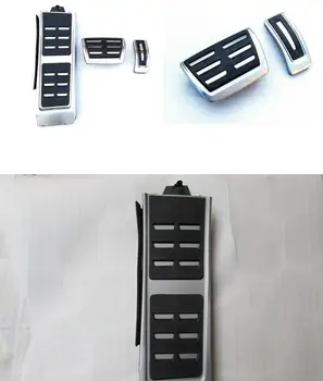 

rete Metal anti-skid car pedal gas Brake pad foot rest cover accelerator for Porsche macan S 2014-2015 Wholesale