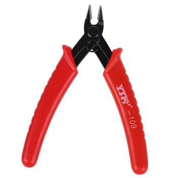 

Red Plastic Coated Grip 5" Craft Pliers Cutter