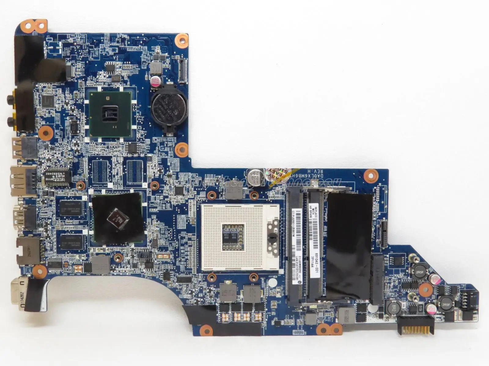 

Laptop Motherboard For hp DV6 DV6-3000 631042-001 HM55 HD6370/512M DA0LX6MB6H1 HM57 DDR3 non-integrated graphics